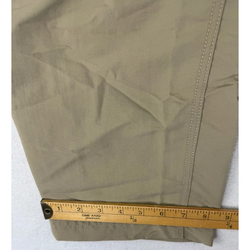 The North Face‎ Hiking Pants Mens 38 Tan Nylon Zipper Leg Outdoor Trekking